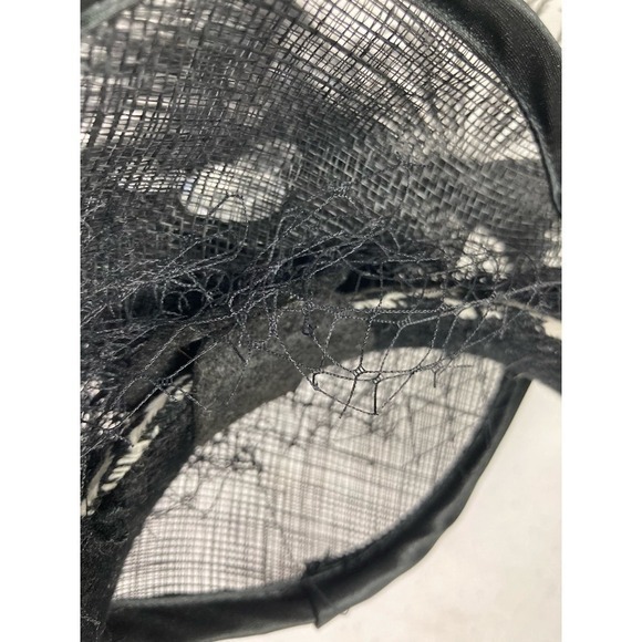 Houndstooth Mickey Ears Black White Disney Parks Stylish Classic Hat Cap DAMAGED - Picture 8 of 10